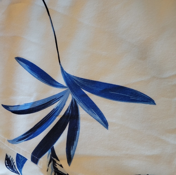 Tommy Hilfiger Slim Fit Coupe Etroite Blue/White Polo Size L - Picture 6 of 7